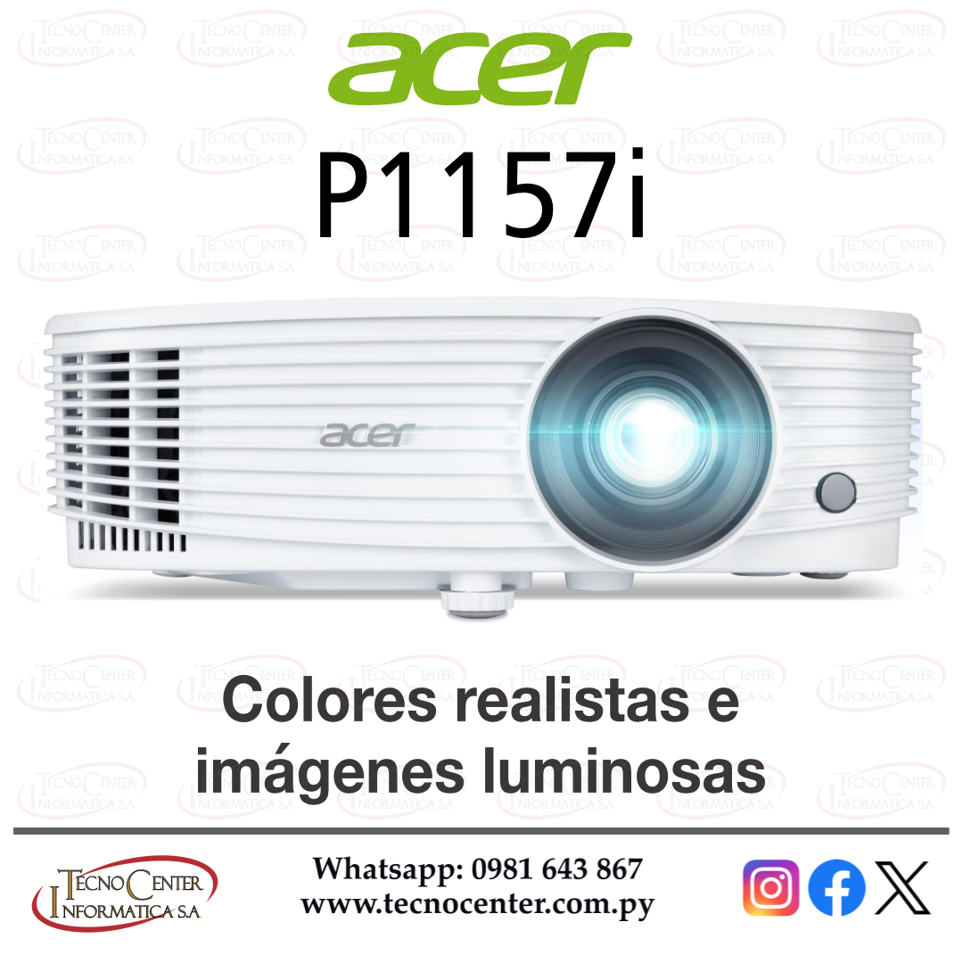 Proyector Acer P1157i 4500 Lúmenes